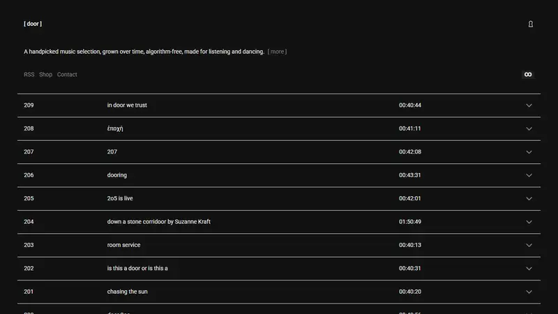 Screenshot of door.link