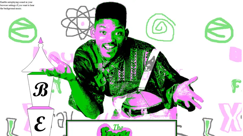Screenshot of The Fresh Prince in 2-Bit
