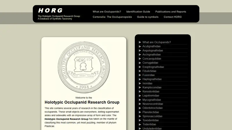 Screenshot of HORG