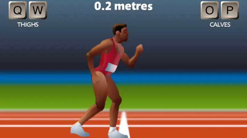 Screenshot of QWOP
