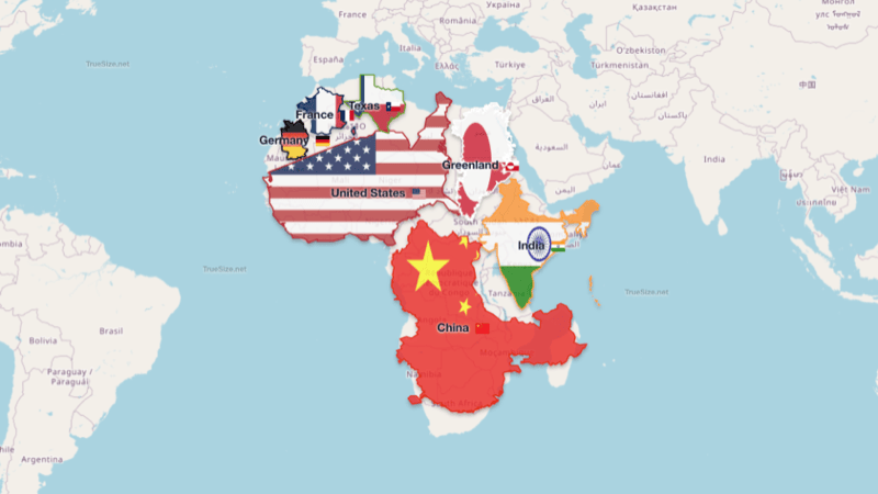 Screenshot of TrueSize